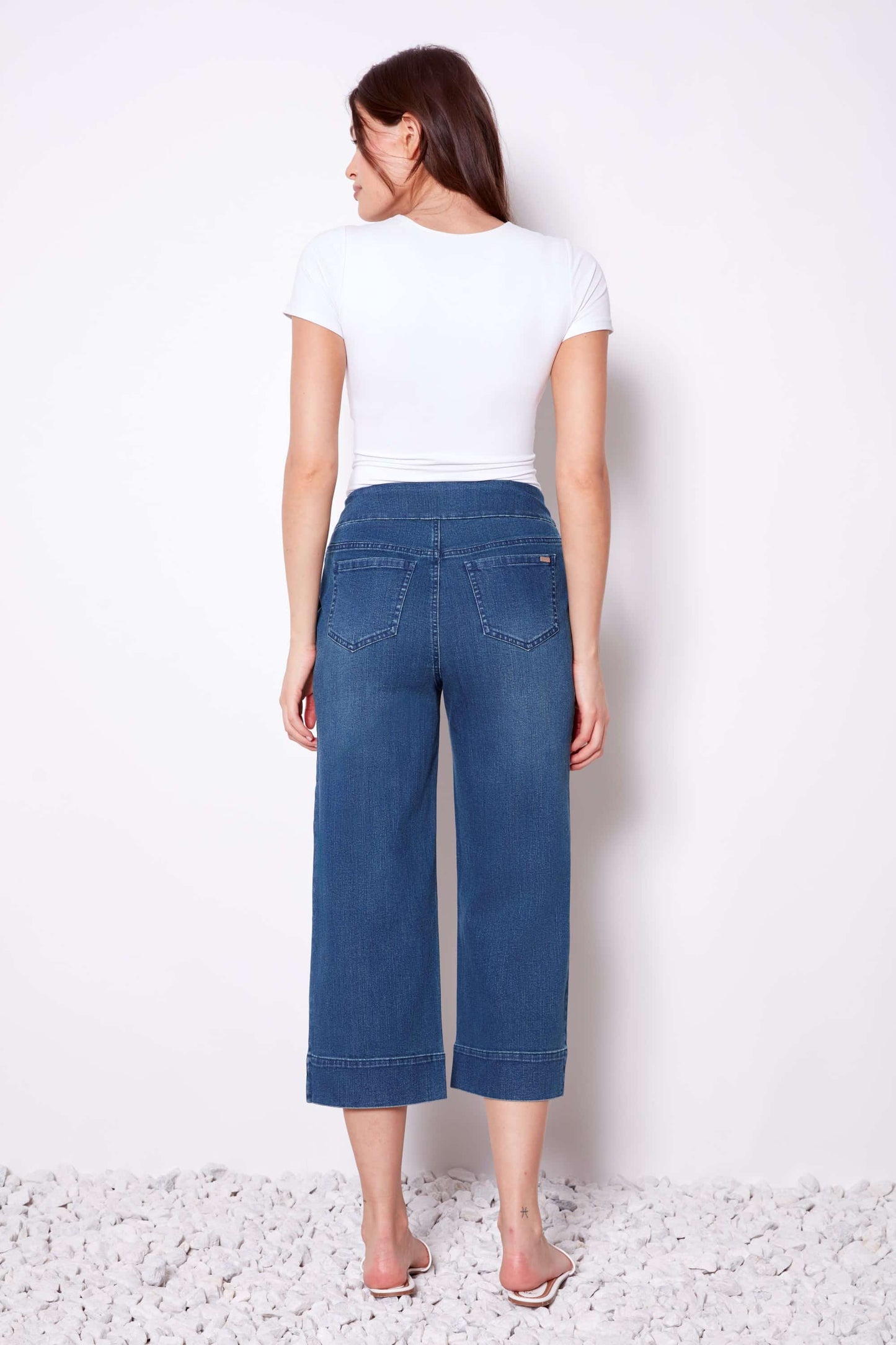 UP! Pull On Wide Leg Jean