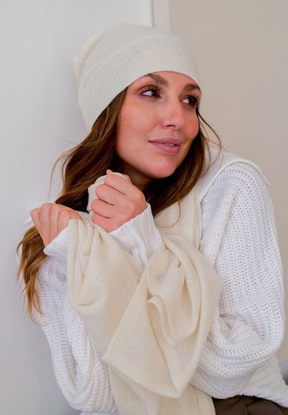 Fraas Signature Cashmere Slouch Hat