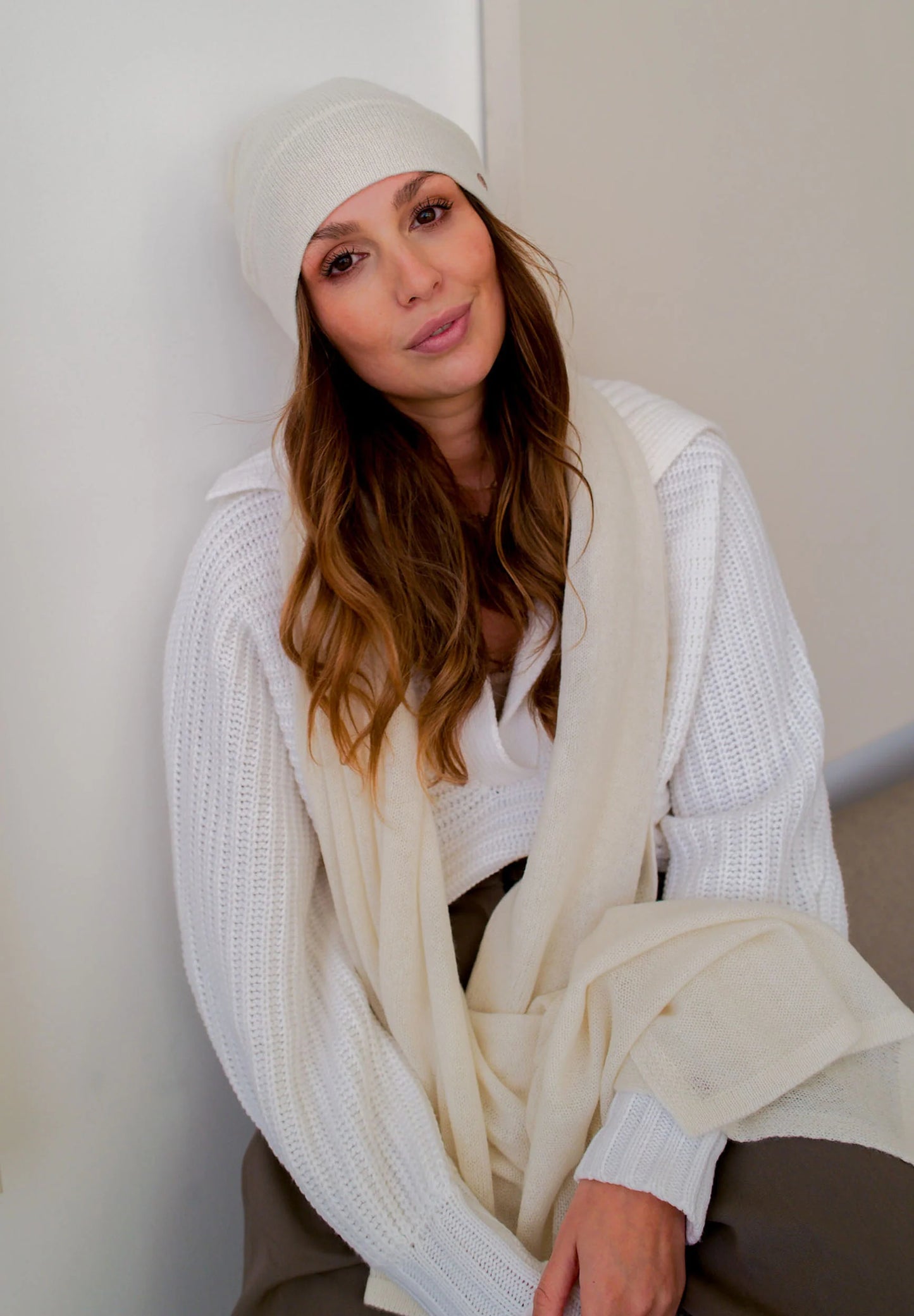 Fraas Signature Cashmere Slouch Hat