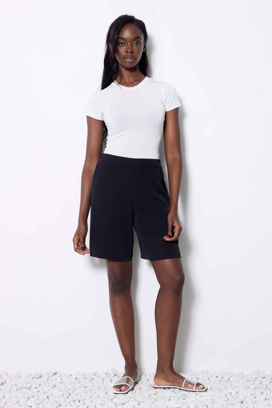 UP! Vegan Silk Elastic Waist Short