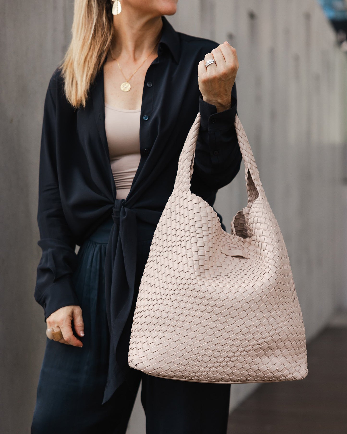 Louenhide Gabby Woven Tote Bag