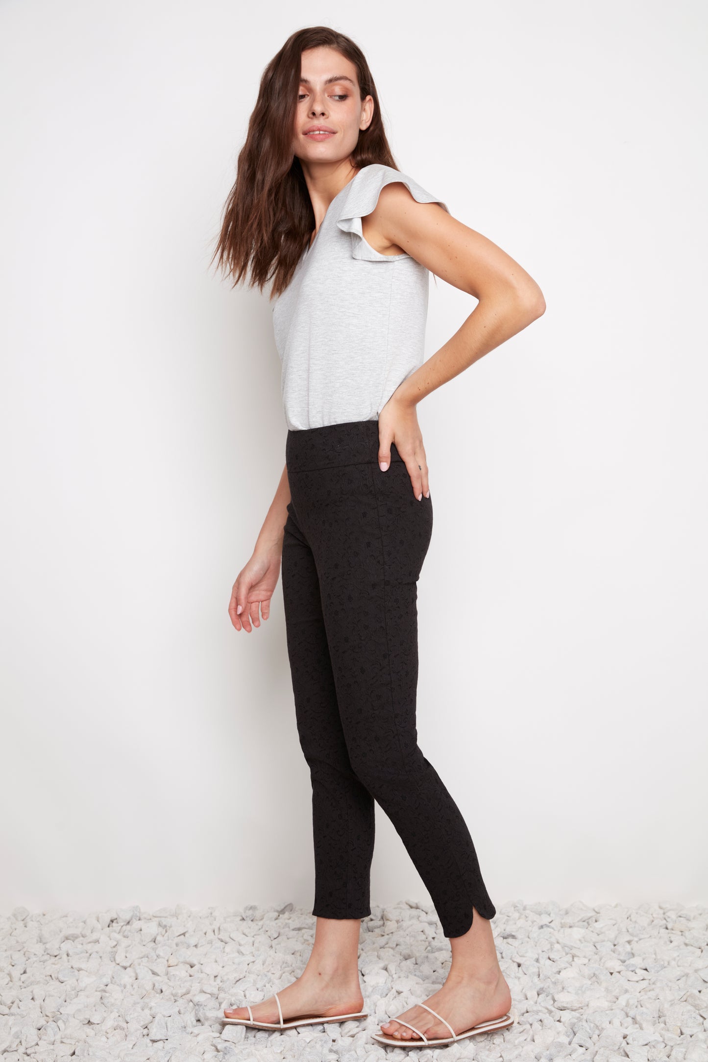 UP! Techno Loom Embroidered Pant