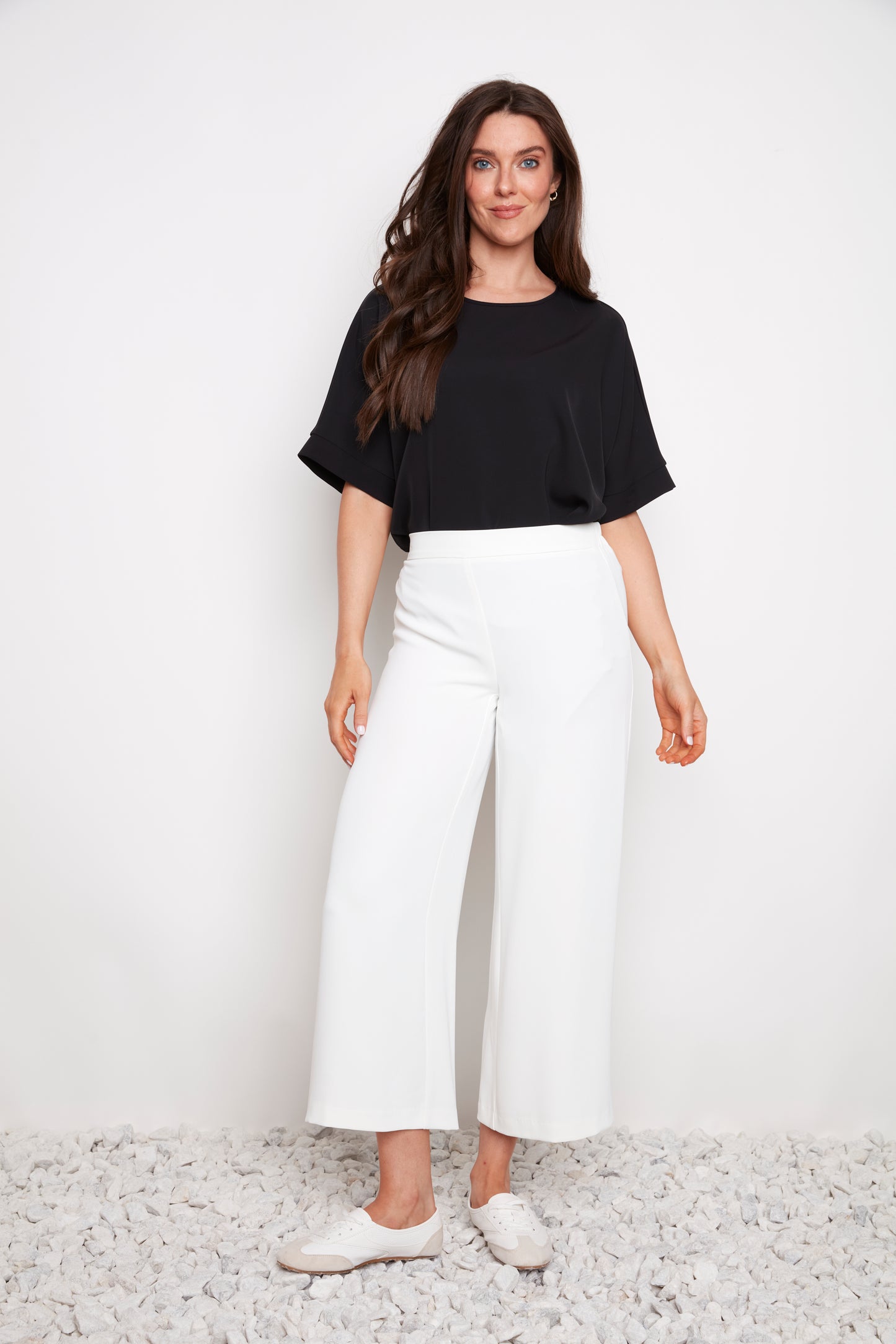 UP! Vegan Silk Wide Leg Pant