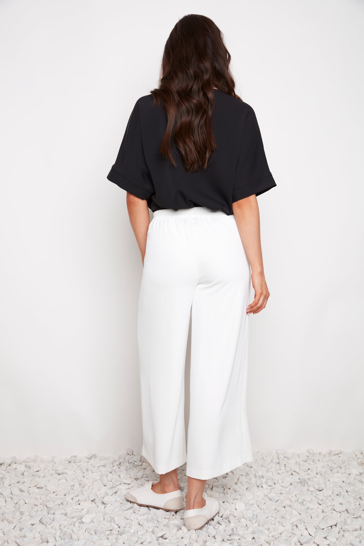 UP! Vegan Silk Wide Leg Pant