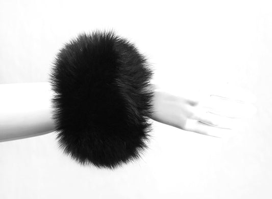 Mitchie's Fur Snap Cuffs