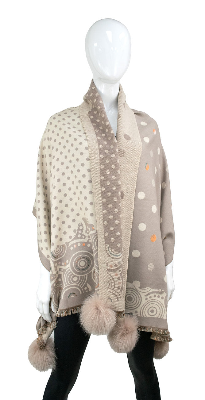 Mitchie's Confetti Dot Scarf