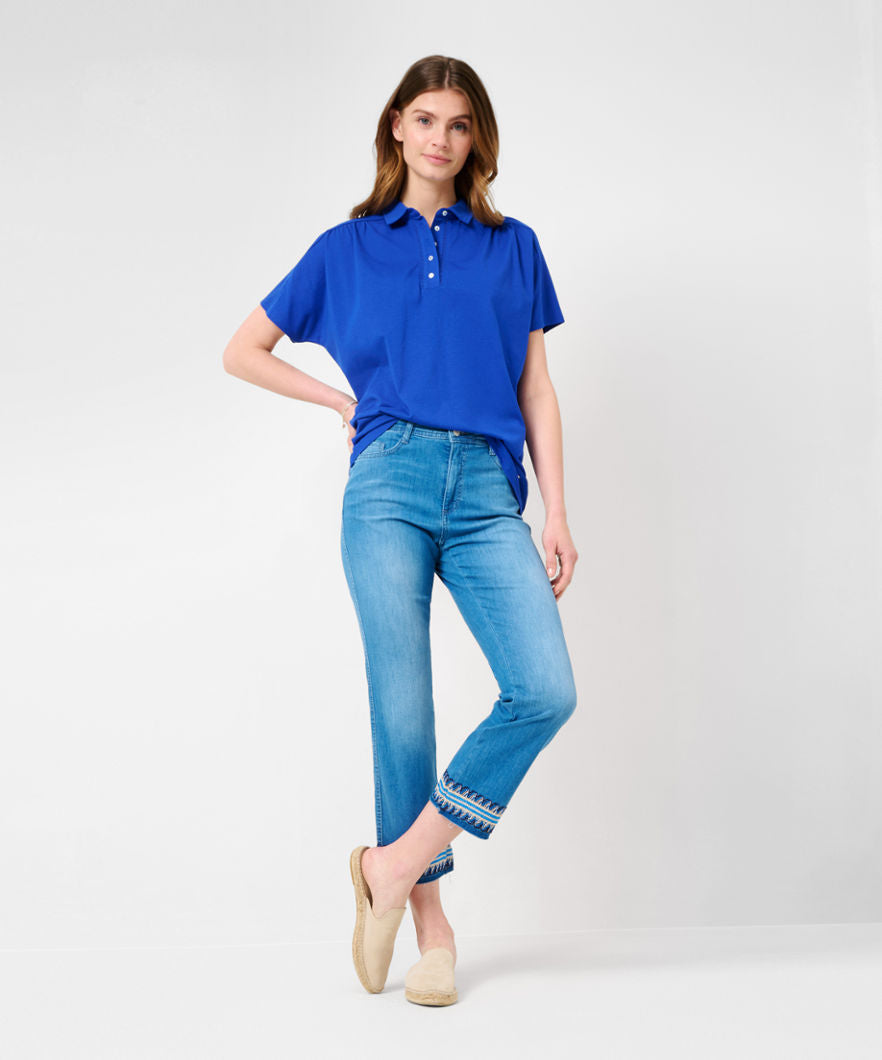 Brax Mary S Embroidered Hem Jean