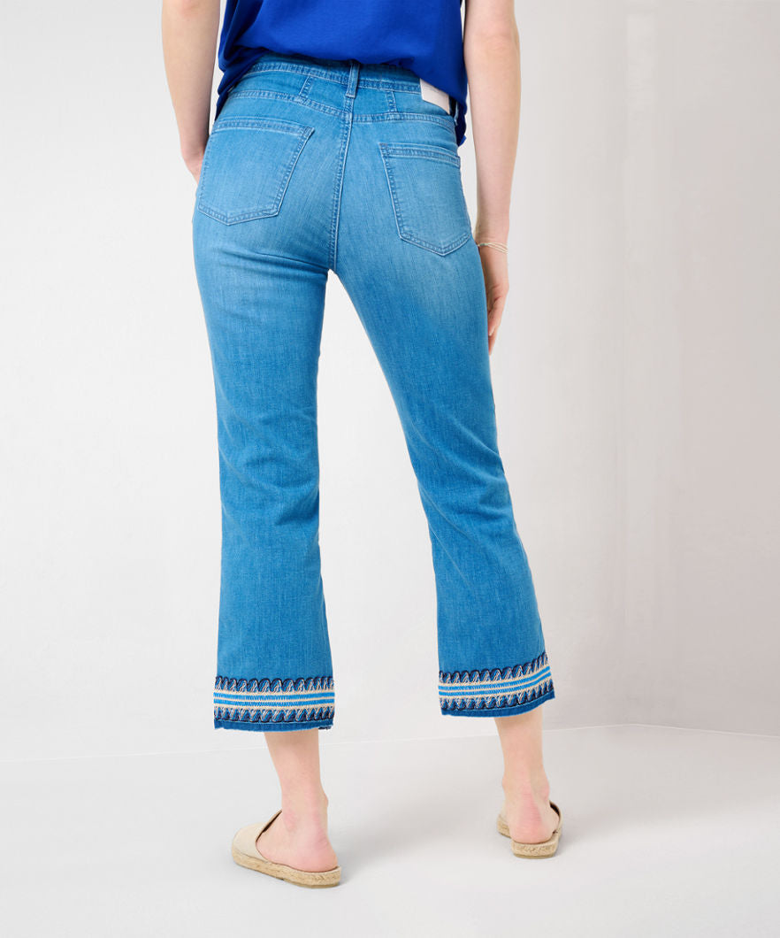 Brax Mary S Embroidered Hem Jean