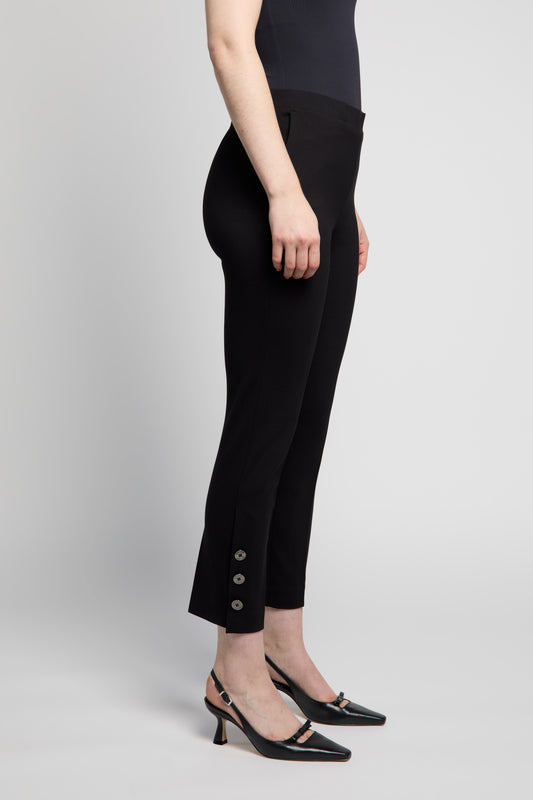 BYLYSE Basic Ponte Side Button Pant