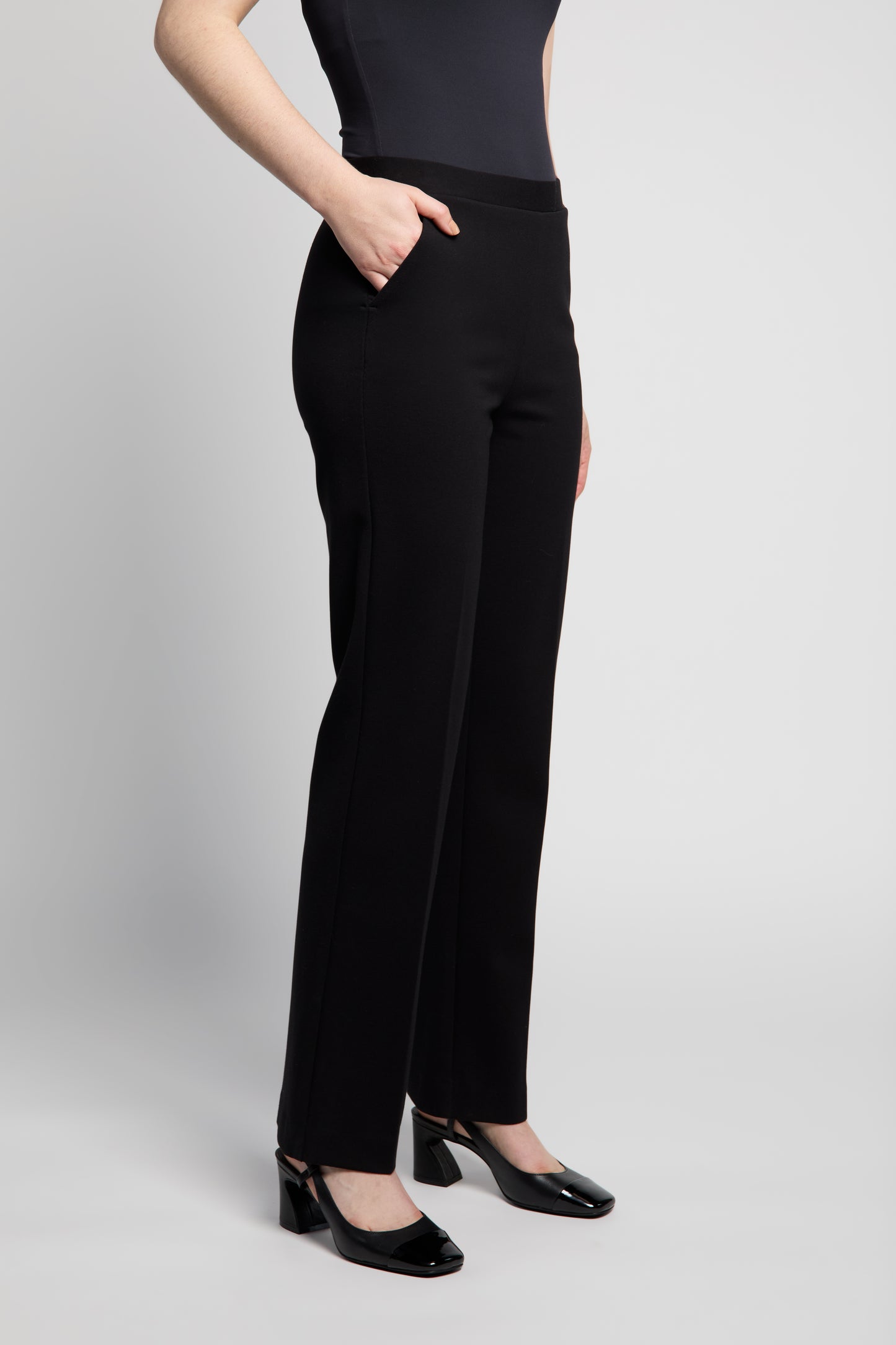 BYLYSE Katherine Straight Leg Ponte Pant