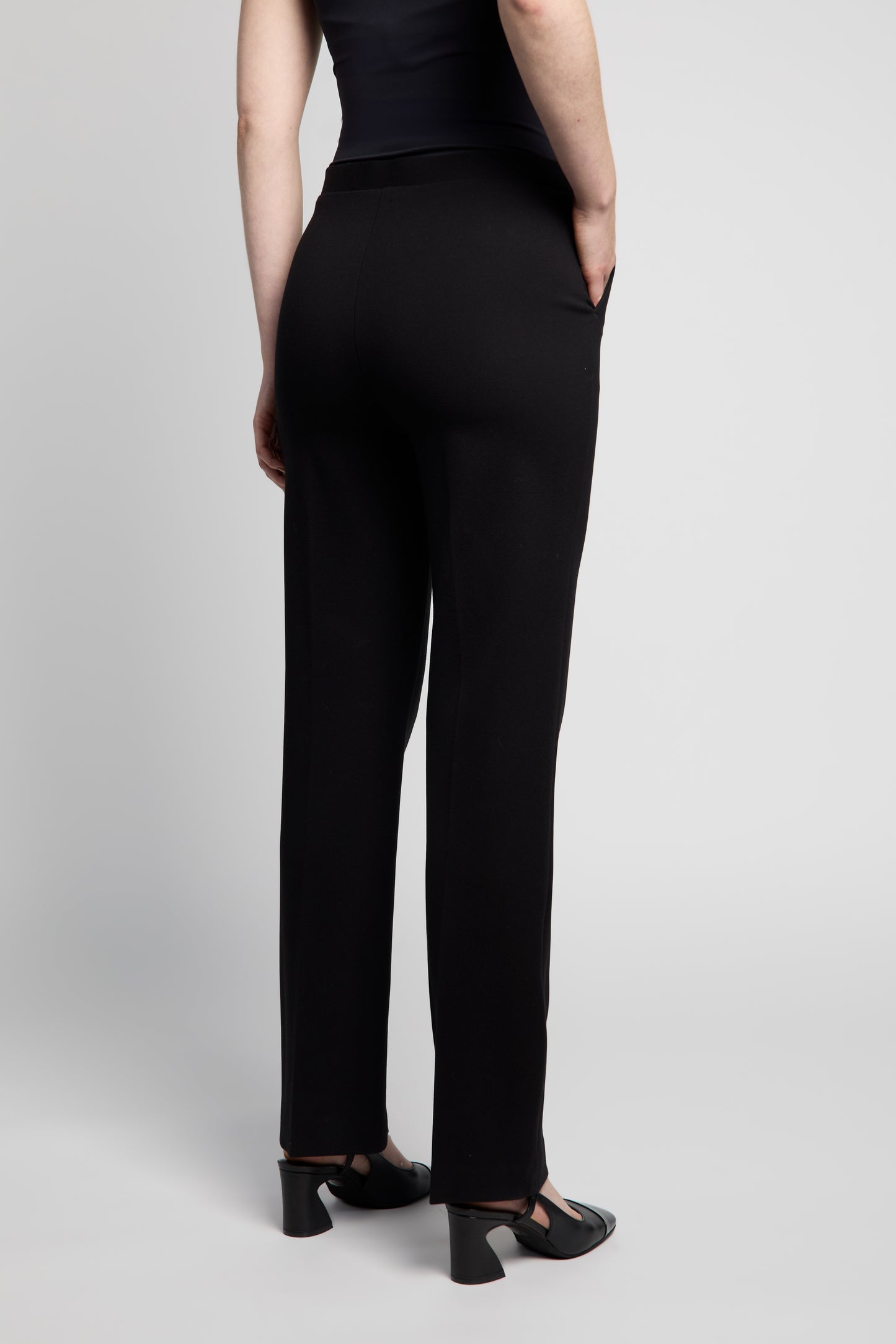 BYLYSE Katherine Straight Leg Ponte Pant