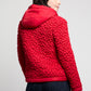 BYLYSE Hooded Popcorn Textured Jacket