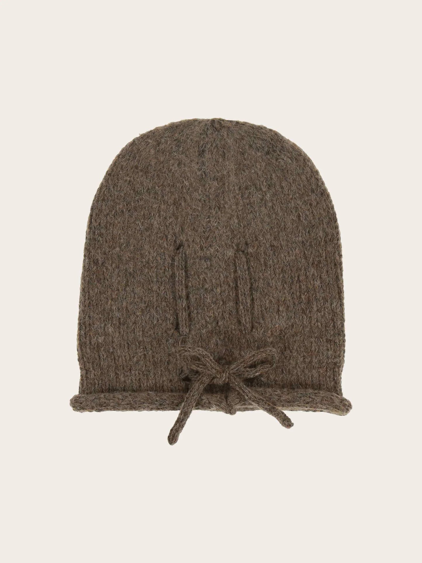 Lovenich Knit Beanie with Tie
