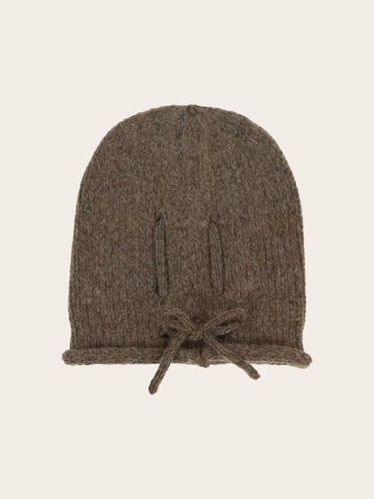 Lovenich Knit Beanie with Tie