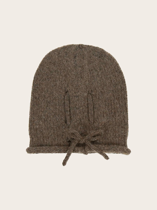 Lovenich Knit Beanie with Tie