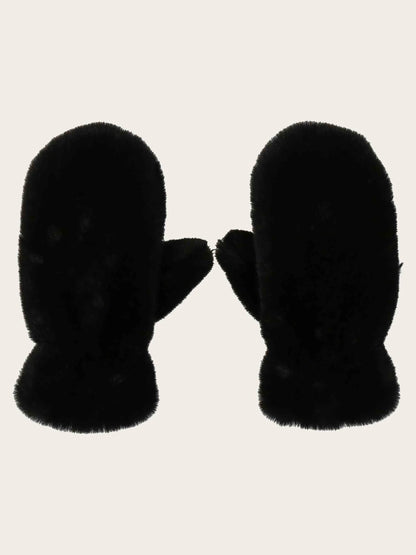 Lovenich Faux Fur Mittens