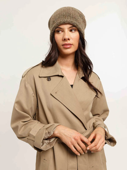 Lovenich Knit Beanie with Tie