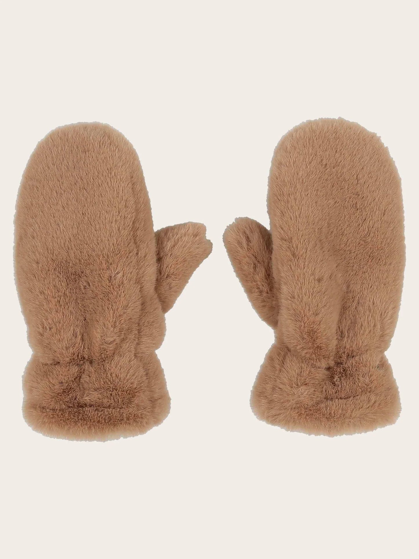 Lovenich Faux Fur Mittens