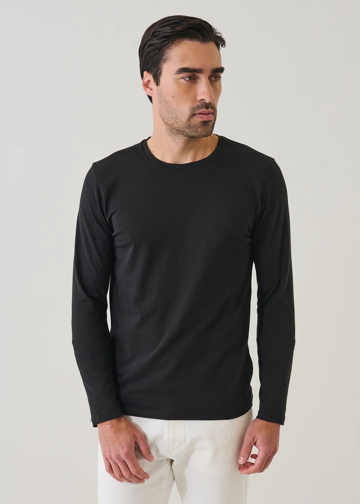 Patrick Assaraf Iconic Crew Long Sleeve
