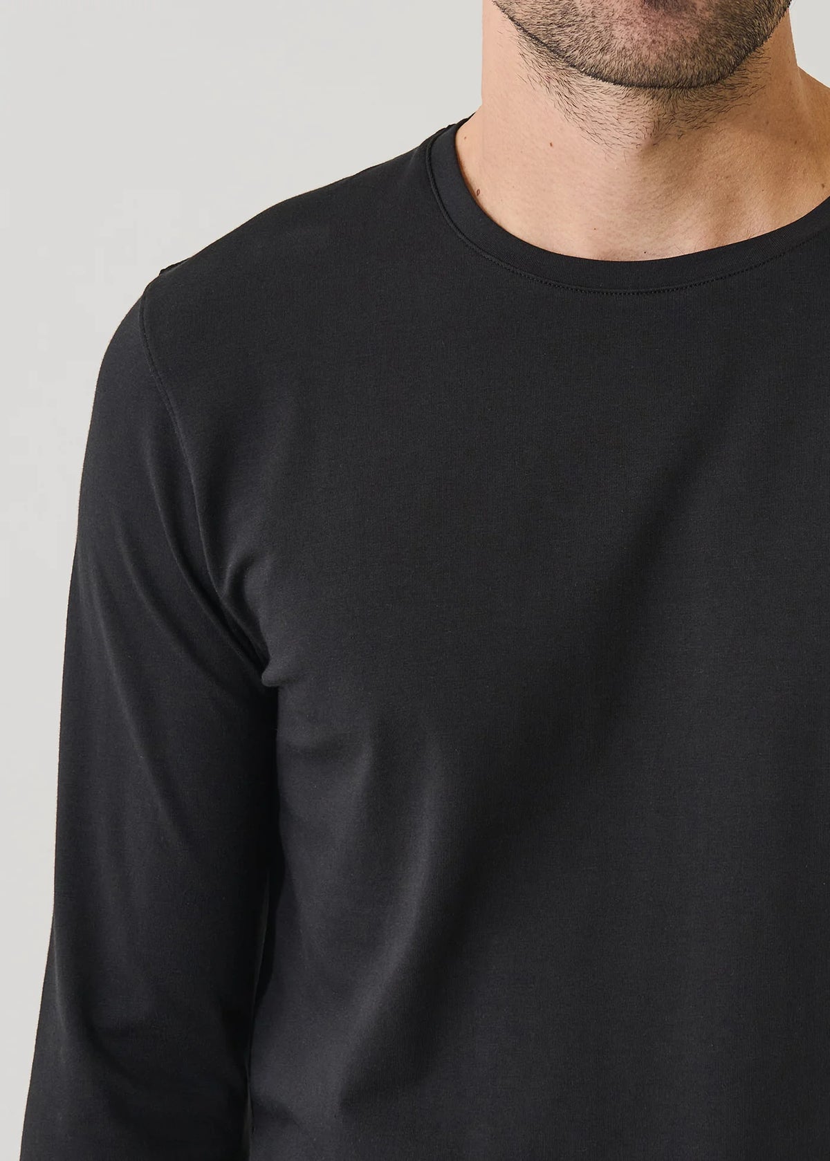 Patrick Assaraf Iconic Crew Long Sleeve