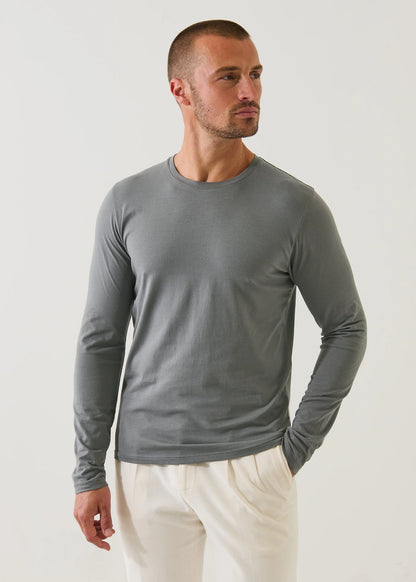 Patrick Assaraf Iconic Crew Long Sleeve