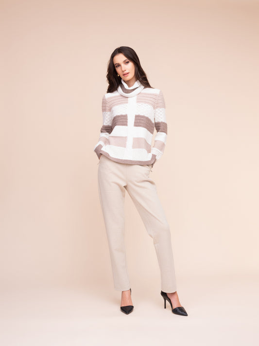 Alison Sheri Maria Sweater with Scarf
