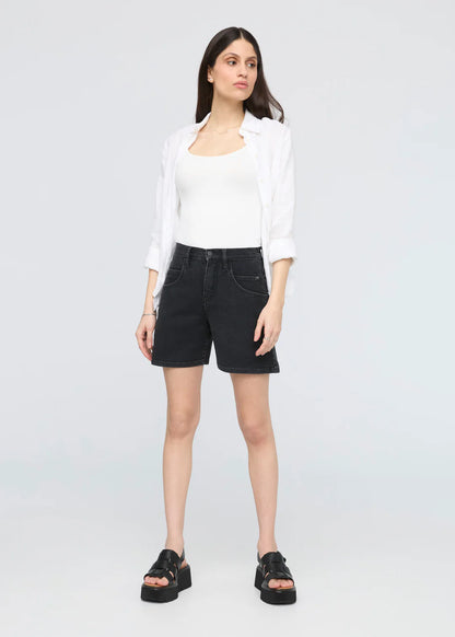 DUER Stretch Canvas High Rise Relaxed Short