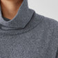 Eileen Fisher Cotton Cashmere Turtleneck Tunic Sweater