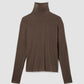 Eileen Fisher Sheer Knit Turtleneck Top