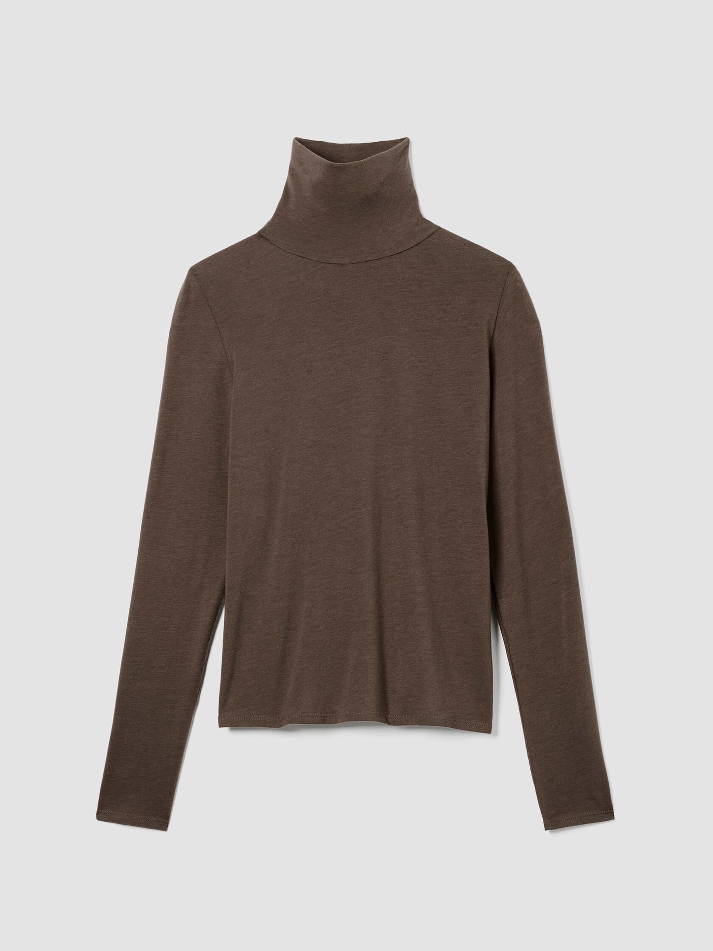 Eileen Fisher Sheer Knit Turtleneck Top