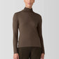 Eileen Fisher Sheer Knit Turtleneck Top