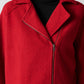 Eileen Fisher Lightweight Boiled Wool Motorcycle Jacket