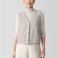 Eileen Fisher Light Boiled Wool Vest