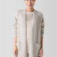 Eileen Fisher Cashmere Silk Bliss Long Cardigan