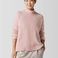 Eileen Fisher Cashmere Silk Bliss Turtleneck Sweater