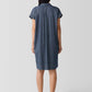 Eileen Fisher Airy Organic Cotton Twill Shirt Dress