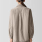 Eileen Fisher Garment Dyed Utility Shirt Jacket