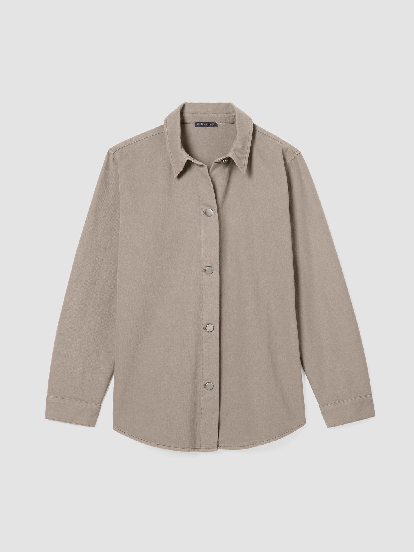 Eileen Fisher Garment Dyed Utility Shirt Jacket