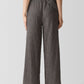 Eileen Fisher Woven Plisse Wide Leg Pant