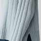 Eileen Fisher Cotton Fluff Rib Turtleneck Sweater