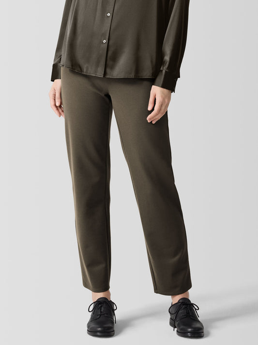 Eileen Fisher Washable Flex Ponte Straight Pant