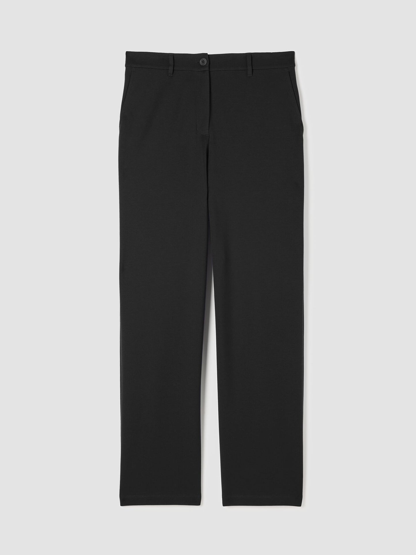 Eileen Fisher Washable Flex Ponte Wide Trouser Pant