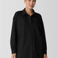 Eileen Fisher Lightweight Ponte Collar Long Shirt