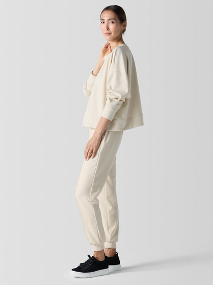 Eileen Fisher Lightweight Ponte Round Neck Top