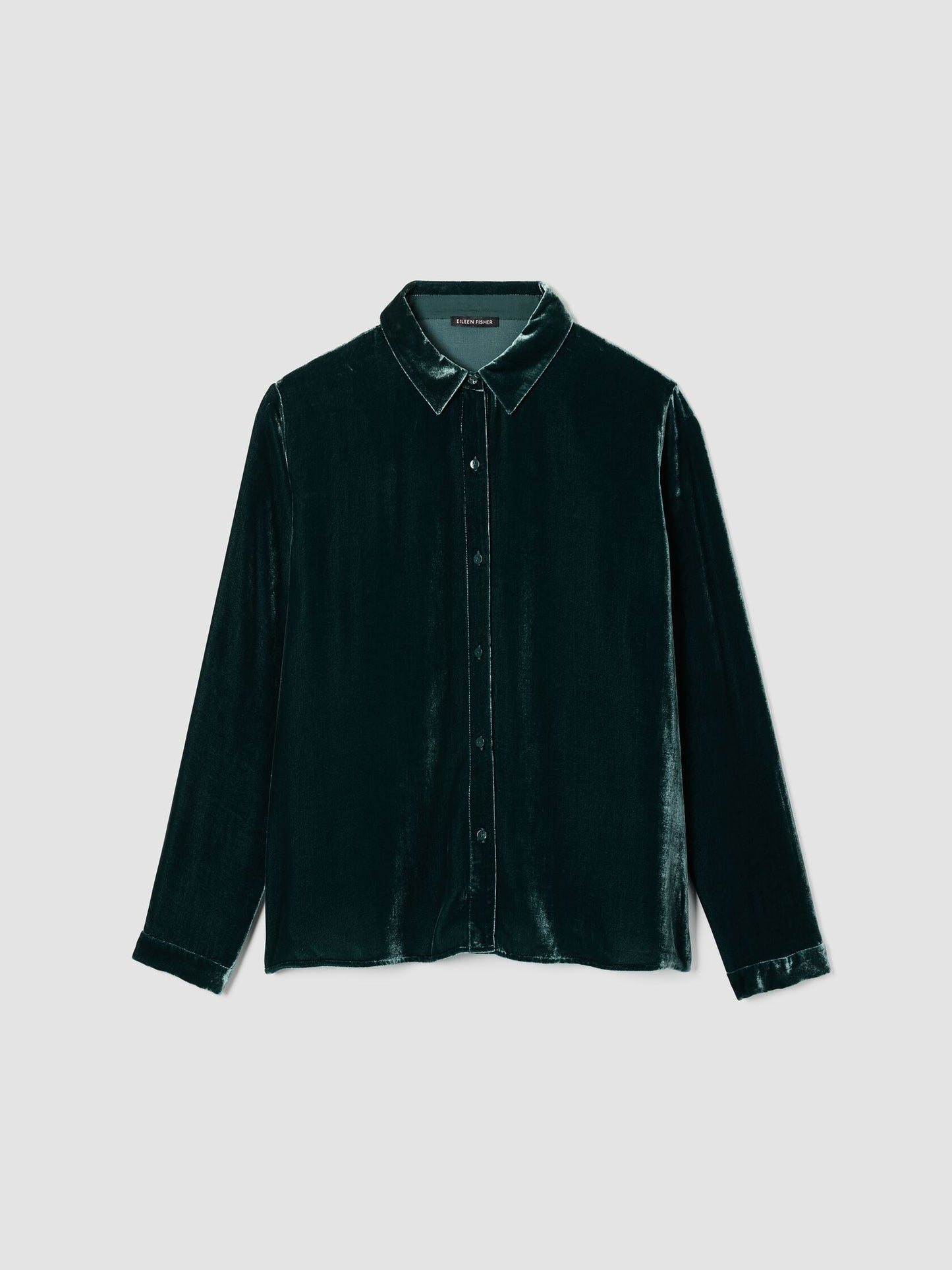 Eileen Fisher Velvet Classic Collar Shirt