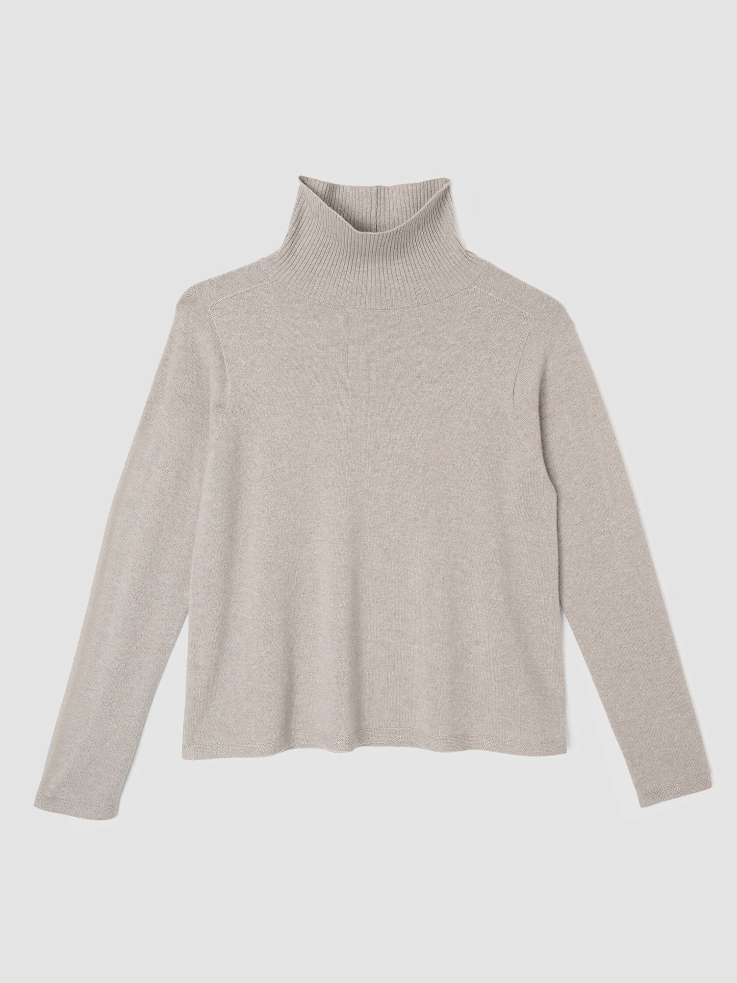 Eileen Fisher Italian Cashmere Turtleneck Top