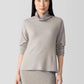 Eileen Fisher Italian Cashmere Turtleneck Top