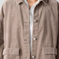 Eileen Fisher Cotton Corduroy Collar Jacket