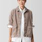 Eileen Fisher Cotton Corduroy Collar Jacket