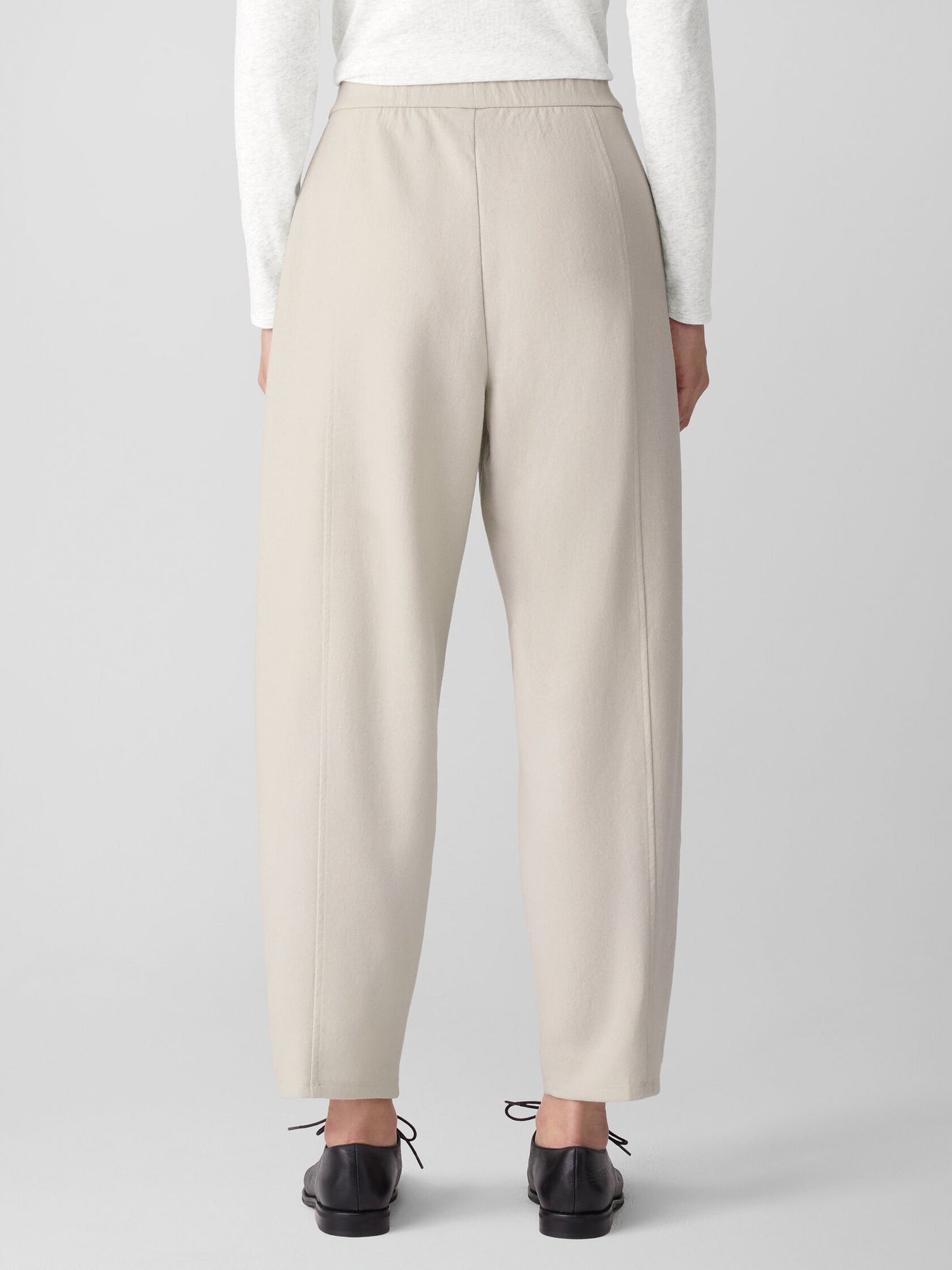 Eileen Fisher Felted Wool Jersey Lantern Pant
